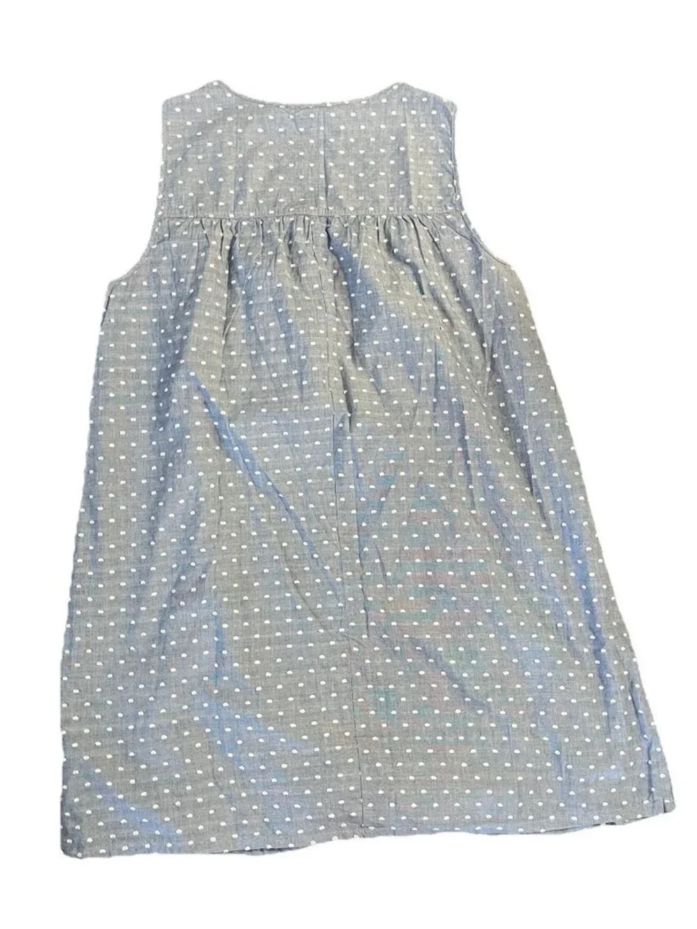 Women’s Croft & Barrow Cotton Chambray Swiss Dot Nightgown Medium